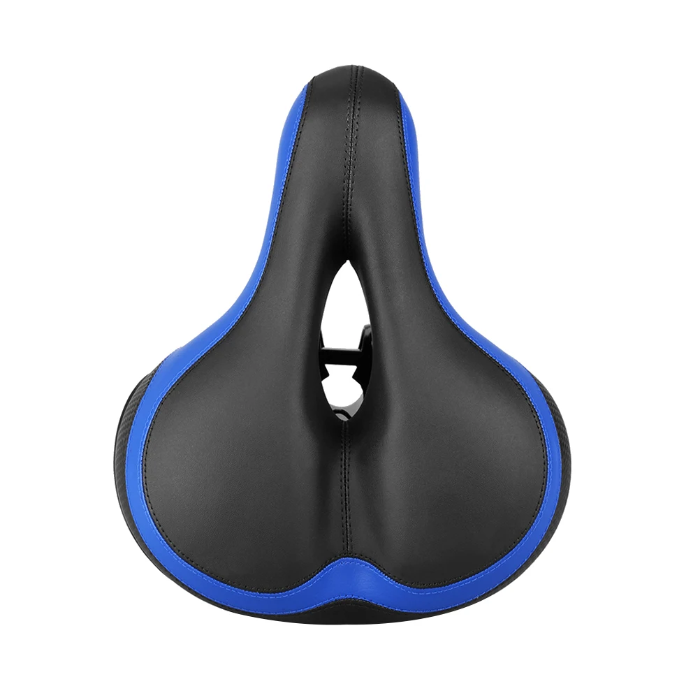Bicycle Saddle Thick Sponge Shock Absorbing Bicycle Seat Cycling Seat With Reflective Sticker For MTB Mountain Bike Bicycle