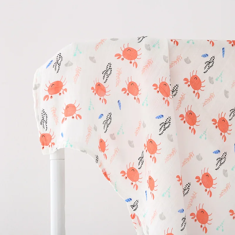 MOTOHOOD Muslin Baby Blankets Swaddles Newborn Photography Accessories Soft Swaddle Wrap Organic Cotton Baby Bedding Bath Towel  (15)