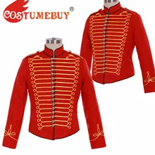 CostumeBuy Майкл Джексон белая куртка Косплей Костюм MJ Военная сценическая куртка костюм L920