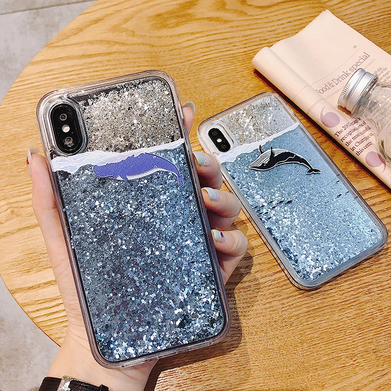 Динамичный, жидкий песок мягкий чехол для samsung A10 A6 A8 A7 A750 S10 S9 S8 плюс S7 край A3 A5 A7 J3 J5 J7 Note8 9