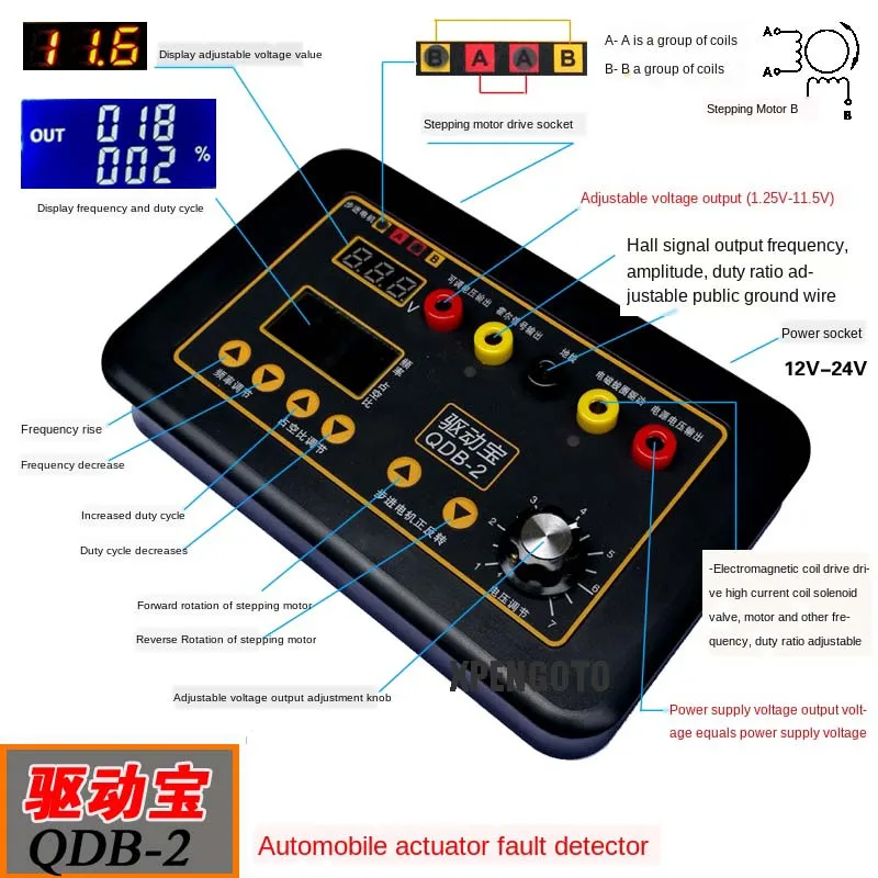 自動車用アクチュエーターおよびイグニッションテスター インジェクターコイル ソレノイドバルブ アイドリングステッパーモーター 自動車用 機械式テスター Aliexpress