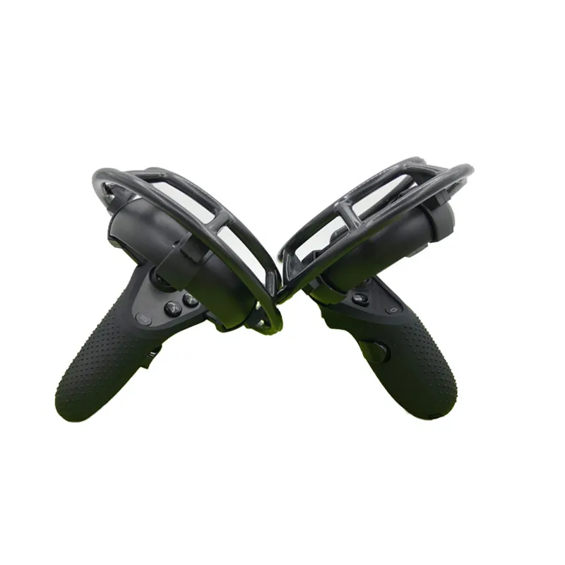 Сенсорный VR контроллер силиконовый чехол+ защитные клетки для OCULUS Quest/Rift S VR Премиум контроллер кожи аксессуары набор