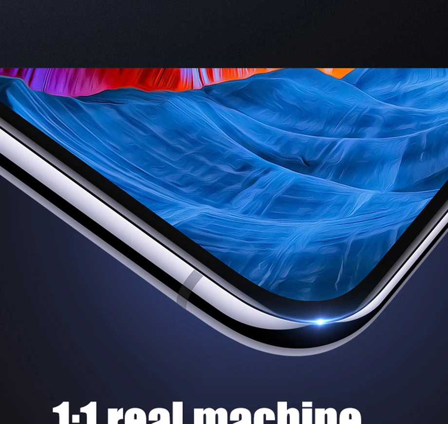 100D защитное закаленное стекло на iPhone 6 6s 7 8 Plus X 11 Pro Max Защитная кромка изогнутая для iPhone XR XS MAX