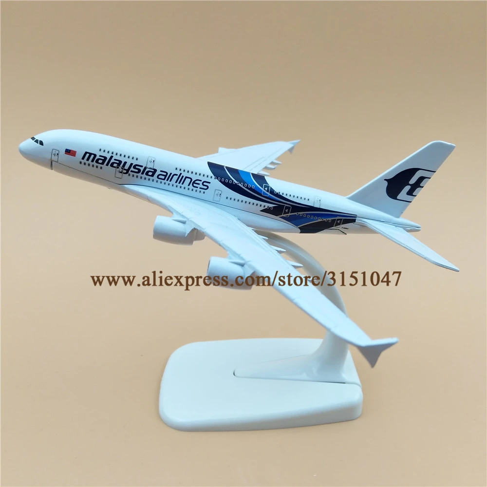 16cm Air Blue Malaysia Airlines A380 Airbus 380 Airplane Model Plane Model Alloy Metal Aircraft Diecast Toy Kids Gift Diecasts Toy Vehicles Aliexpress