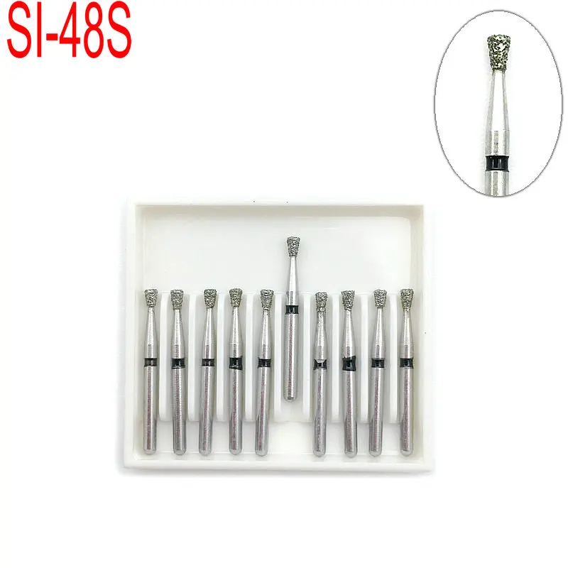 10 шт. Стоматологическая Алмазная дрель супер крупный стоматологический Бур