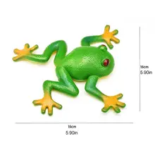 Rubber Simulation Frog Stretchy Toy Stress Relief Sensory Toy Spoof Stress Vent Toy for Children Adults Durable Toys