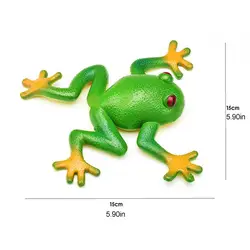 Rubber Simulation Frog Stretchy Toy Stress Relief Sensory Toy Spoof Stress Vent Toy for Children Adults Durable Toys