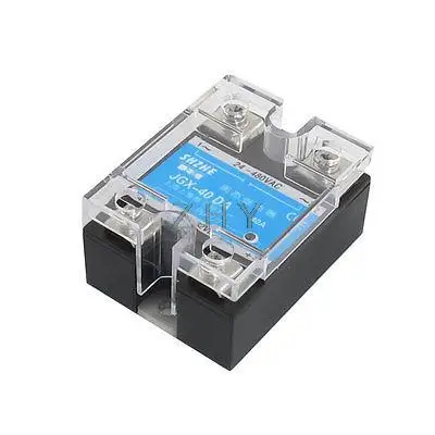 

JGX-40DA DC to AC Covered Solid State Module Relay DC 3-32V AC 24-480V