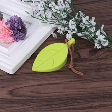 Карамельный цвет дверь стоп силиконовые листья стиль Клин защита Детская безопасность стопор Q1FE