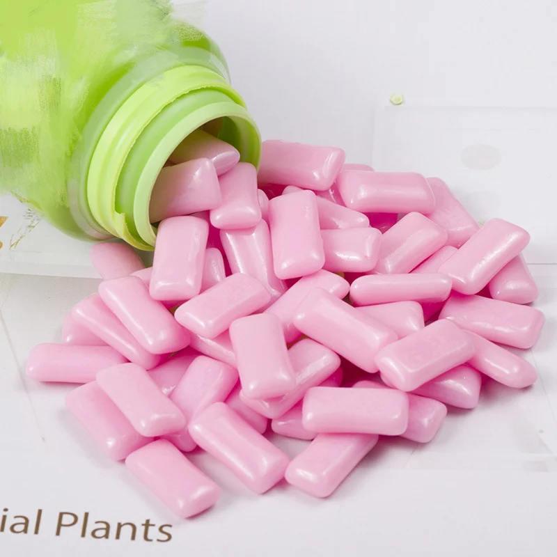 Pink 10 шт. смешанные цвета моделирование жевательной резинки смолы DIY праздник кабошон холодильник декоративные аксессуары для дома игрушки из полимера материалы для рукоделия - Цвет: Pink