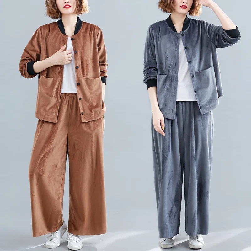 

In Austrian New Style Autumn And Winter Large Size Loose-Fit Versatile Long-sleeved Cardigan by Age Casual Baseball Uniform Fash