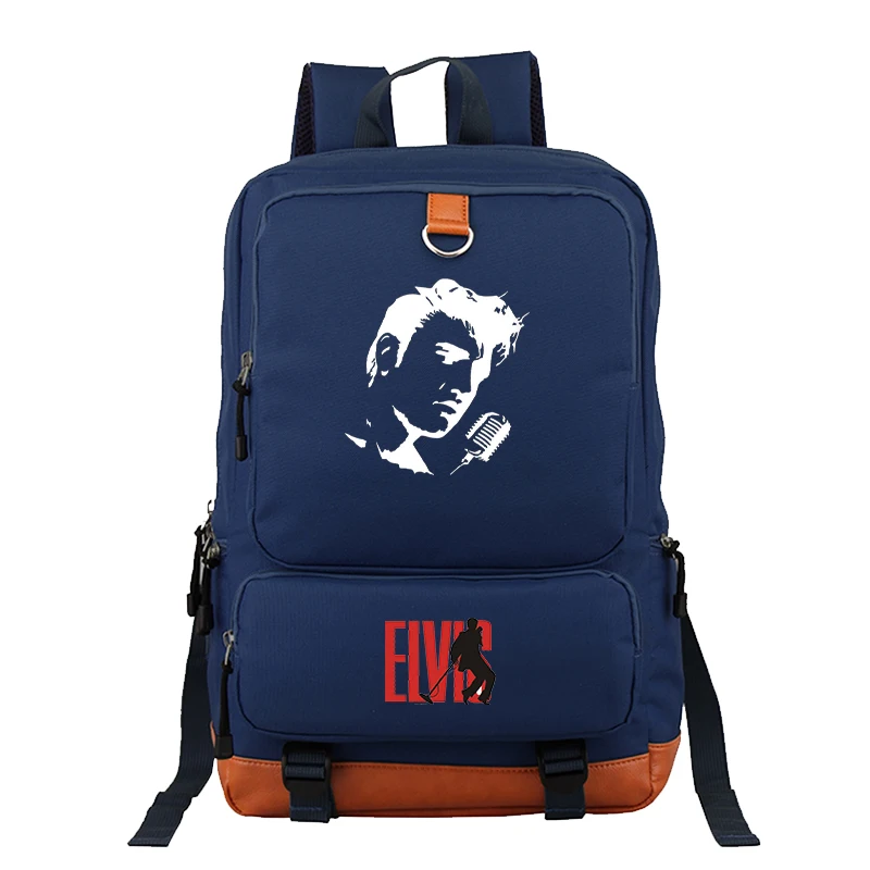 

2020 new fashion Elvis printed laptop backpack men's multifunctional backpack men's travel backpack Mochila