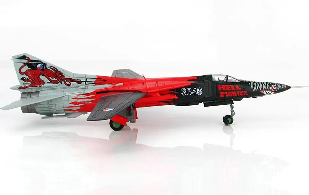 HM HOBBY MASTER MIG-23MF Flogger GZECH 1/72 diecast plane model aircraft
