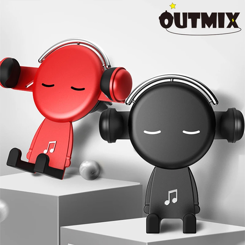 OUTMIX гравитационный Автомобильный держатель для телефона автомобиля с