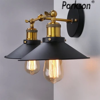 Lampara-Lámpara de Pared con Pared LED, E27 85-265V, Vintage, para Bar, Loft, decoración del hogar
