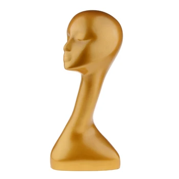 

Female Mannequin Head Wigs Hat Jewelry Glasses Display Manikin Stand Model Holder for Salon Home Retail Stores Showcase