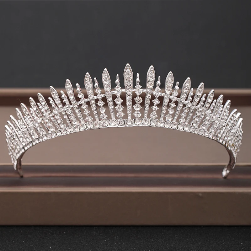 Wedding Crown Hair Jewelry Bridal Headpiece woman Baroque Rhinestones Crystal Tiaras Bride Party Crowns Wedding Hair Accessories hair accessory