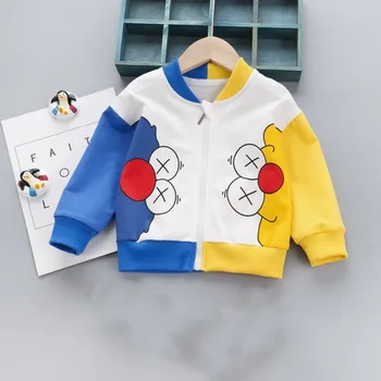 

Boy's and Girl's T Shirt Spring 2020 Baby's Cartoon Zipper Tops Wholesale