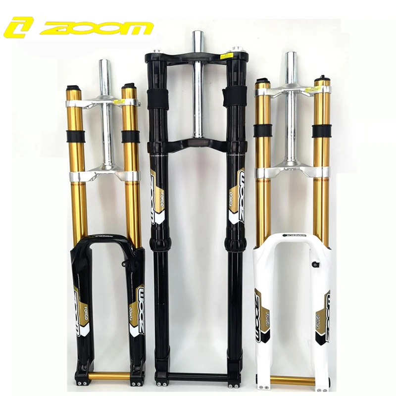 ZOOM 26in Downhill Mountail Bike Fork 27.5/29in travel 180mm suspension Damping MTB Bicycle 20mm Axle | Спорт и развлечения