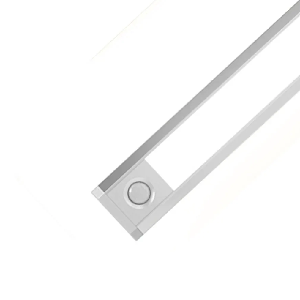 Инфракрасный корпус PIR светодиодный датчик движения свет usb зарядка ночник Настенный светильник для кухонного шкафа спальни шкафа