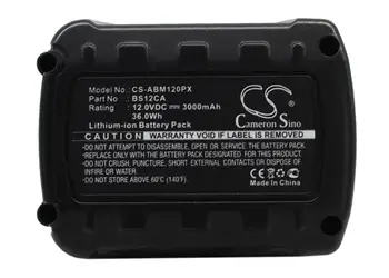 

Cameron Sino Battery for AEG MC-BS12CA Replacement AEG BS12CA 3000mAh / 36.0Wh