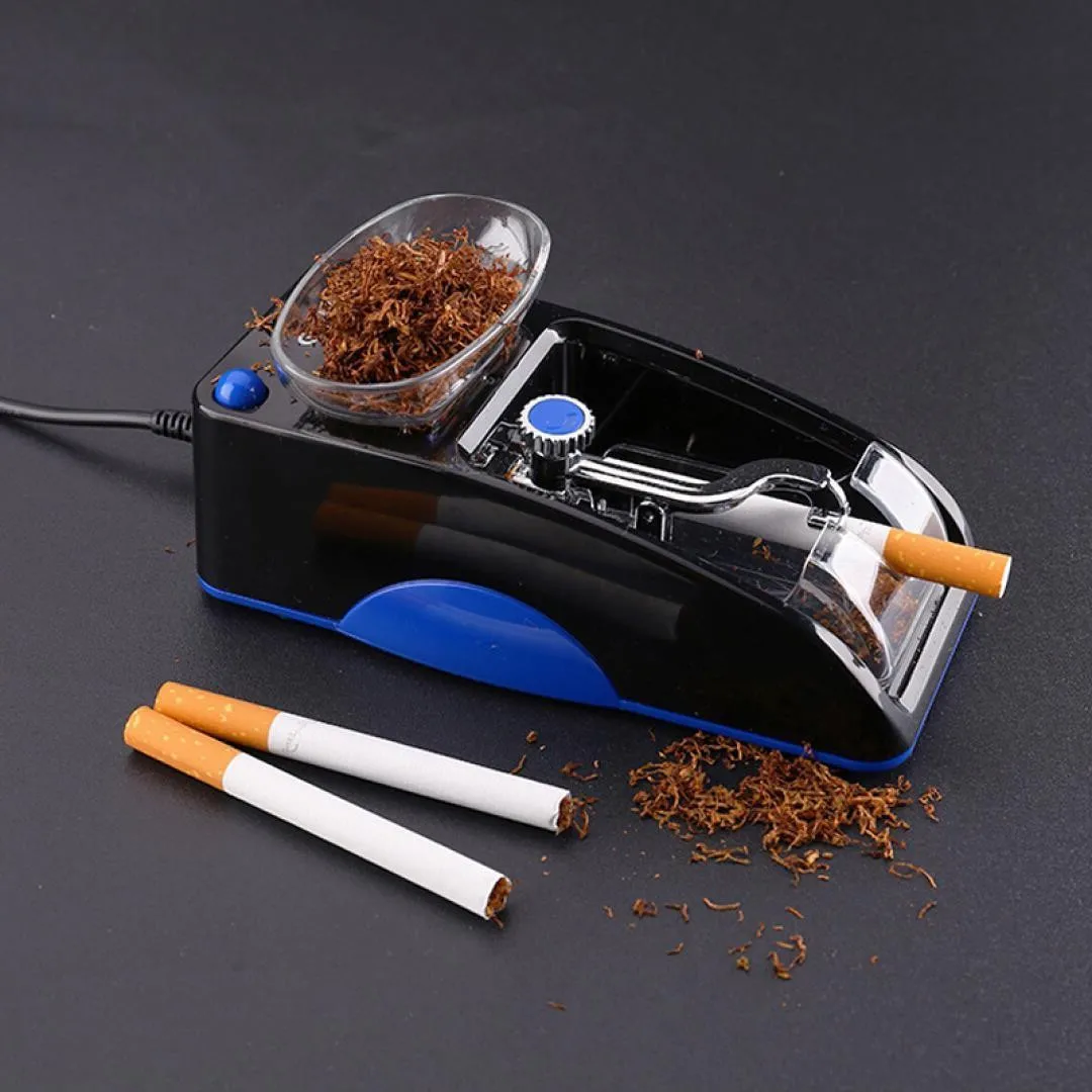 Electric Cigarette Machine Automatic Laminating Machine Electronic Tobacco Cigarette Injector Roller DIY Cigarette tool mx928143
