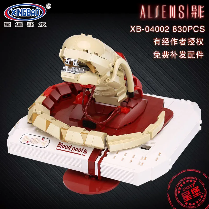 

XINGBAO Xb-04002 Genuine Product Creative MOC Series Special Shape Blood Pool Children'S Educational Assembled Building Blocks M