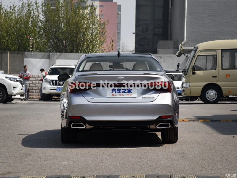 Автомобильные аксессуары ABS пластиковый Неокрашенный цвет задний спойлер на крыше крыло багажника губы защитный изоляционный элемент для Toyota Avalon спойлер