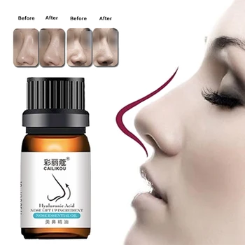 

Nose Up Heighten Rhinoplasty Essential Oil 30ml Nasal Bone Rmodeling Pure Natural Nose Care Thin Smaller Nose 100% Effective