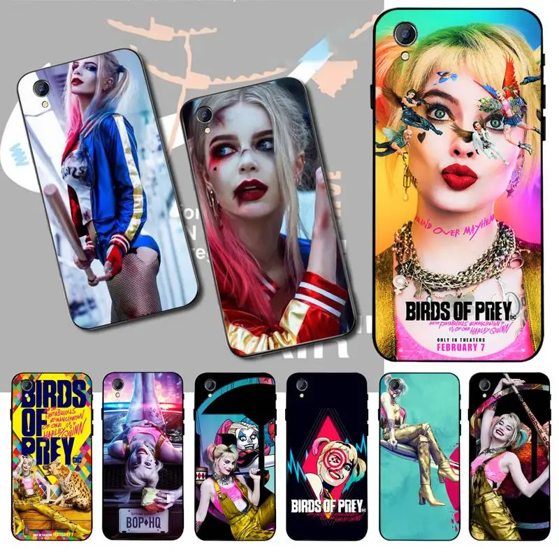 

NBDRUICAI Birds of Prey Harley Quinn film poster 2020 DIY Luxury Phone Case For Vivo Y91c Y17 Y51 Y67 Y55 Y93 Y81S Y19 Y7S Case