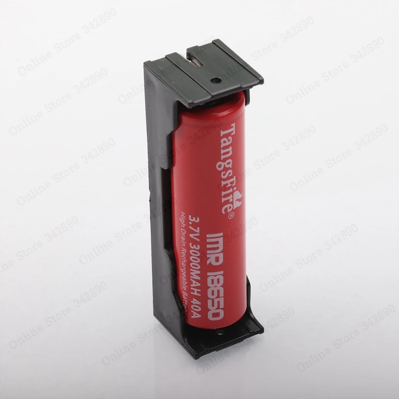 18650 3.7V 충전식 리튬 배터리용 배터리 박스 18650 핀이 있는 배터리 보관 케이스 고품질