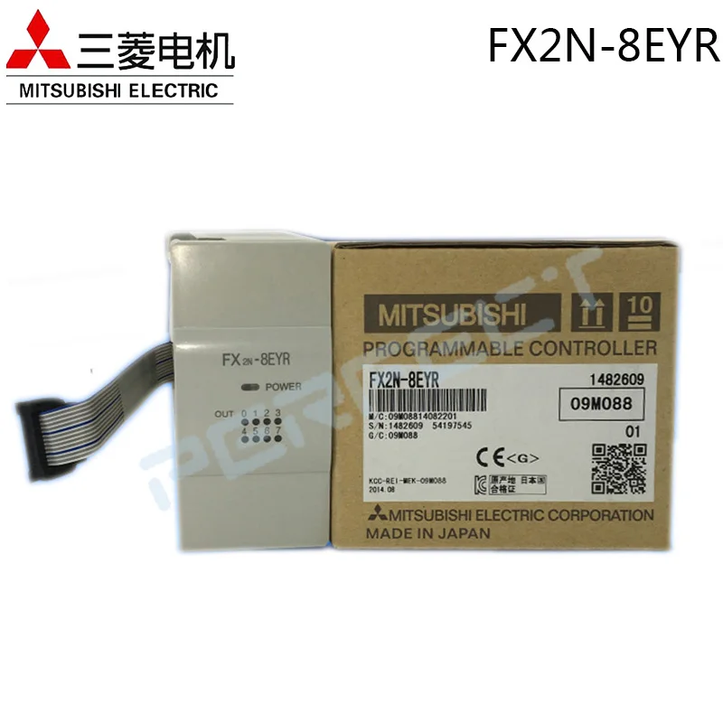 PLC FX2N-8EYR для оборудования с ЧПУ промышленный контрольный обрабатывающий центр