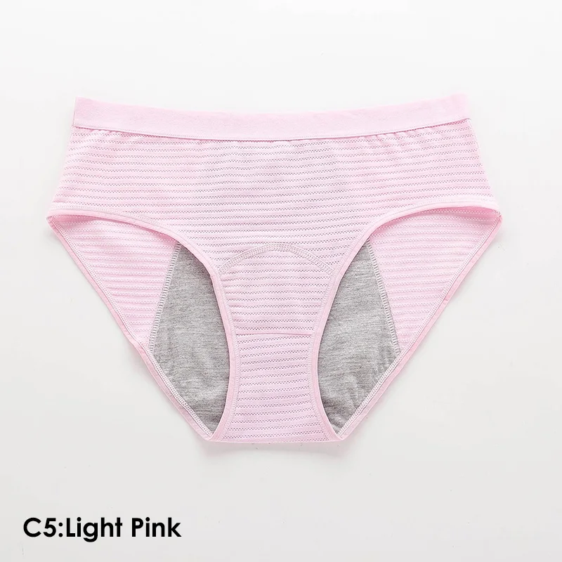 Mesh Cotton Menstrual Panties For Periods Physiological Underpants Women Underwear Briefs Leak Proof Plus Size Female Lingerie high waisted underwear tummy control