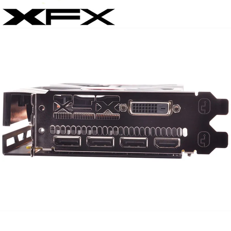 XFX видеокарта RX 580 8 Гб 256Bit GDDR5 видеокарты для AMD RX 500 серии VGA карты RX580 используется DisplayPort HDMI DVI