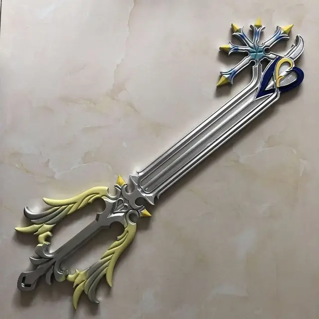 3 styles Kingdom Hearts Sora Key PU cosplay weapom toy sword Prop