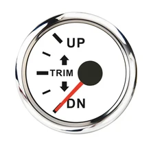 Морская Лодка подвесная накладка на двигатель Датчик наклона UP-DN УФ-фильтр 52 мм с " левая сторона белый