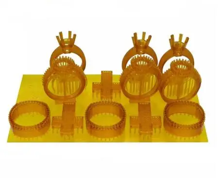 3D принтер УФ Смола Ювелирные изделия/стоматологическая жидкость УФ Фоточувствительный смола для lcd/SLA/DLP 405NM 1000 мл лучшая точность и прочность