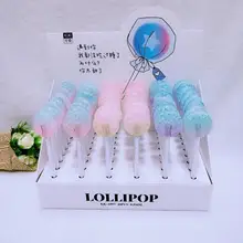 48 шт./партия, креативные канцелярские принадлежности, Студенческая ручка, Хрустальный леденец, гелевые черные чернила для ручки, ручка для школы офиса, товары 0,5 мм