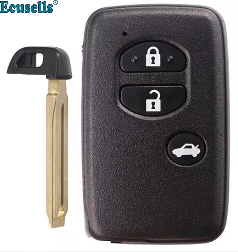 3 Button ASK312MHz Smart Remote Key for Toyota Europe Mongolia Camry Crown FCC ID:271451-0310 TOY48 With Concave Position | Автомобили и