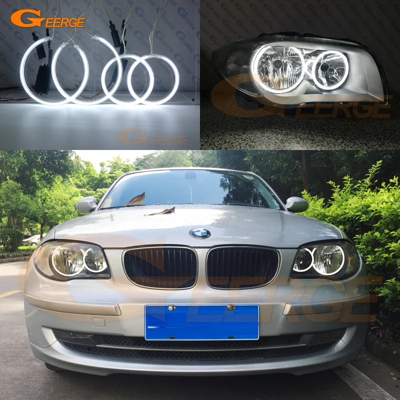Для BMW 1 серия E81 E82 E87 E88 отличный ультра яркий CCFL ангельские глазки Halo Кольцо