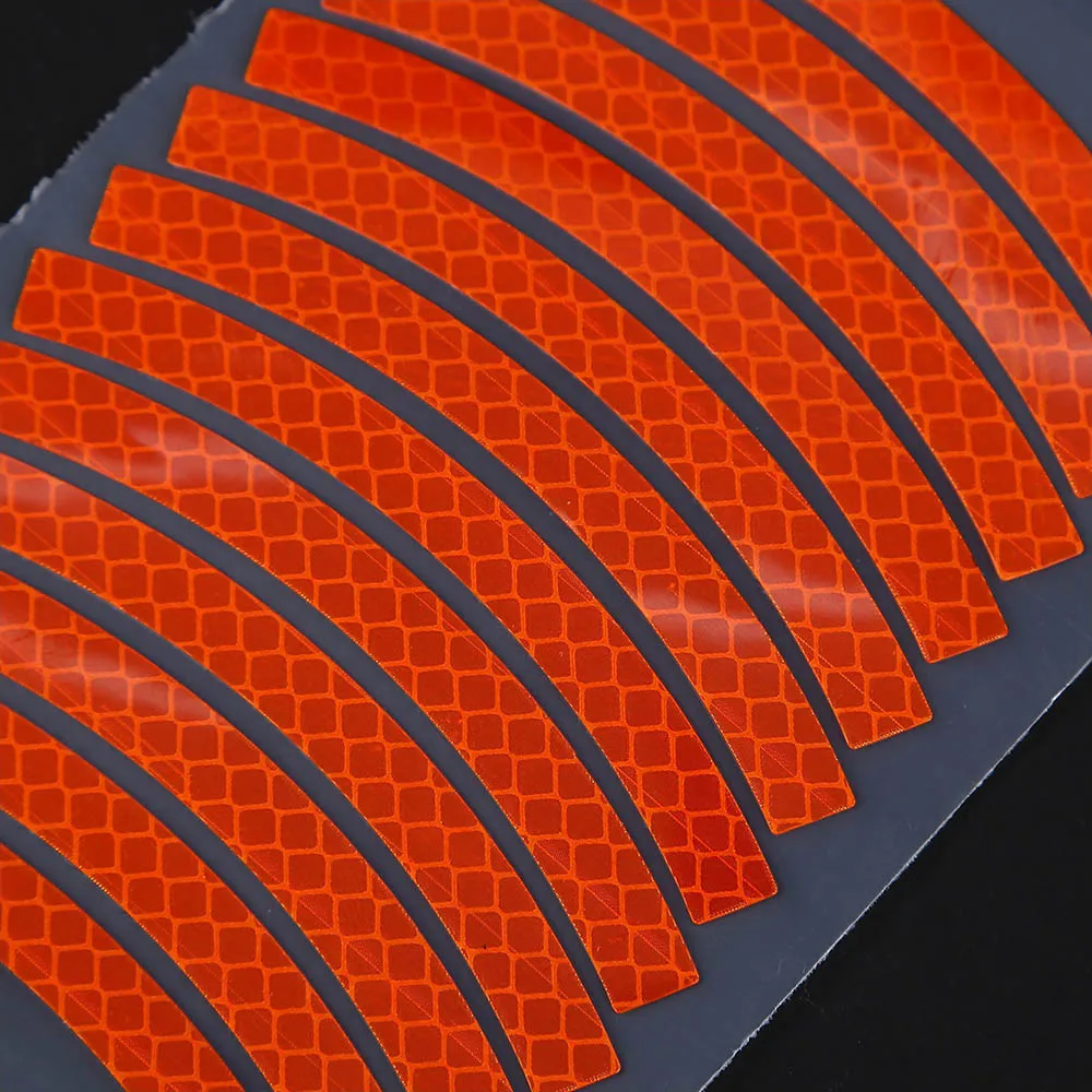 Bicycle Reflective Tape Wheel Decals Safety MTB Road Bike Reflective Stickers Cycling Wheel Adhesive Strips Bike Accessories BC0194 (7)