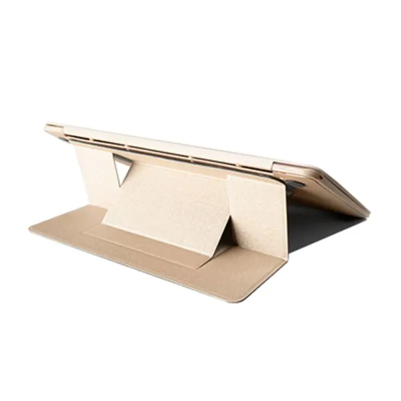 Портативный держатель для ноутбука подходит для Apple huawei Складная невидимая подставка - Цвет: Gold