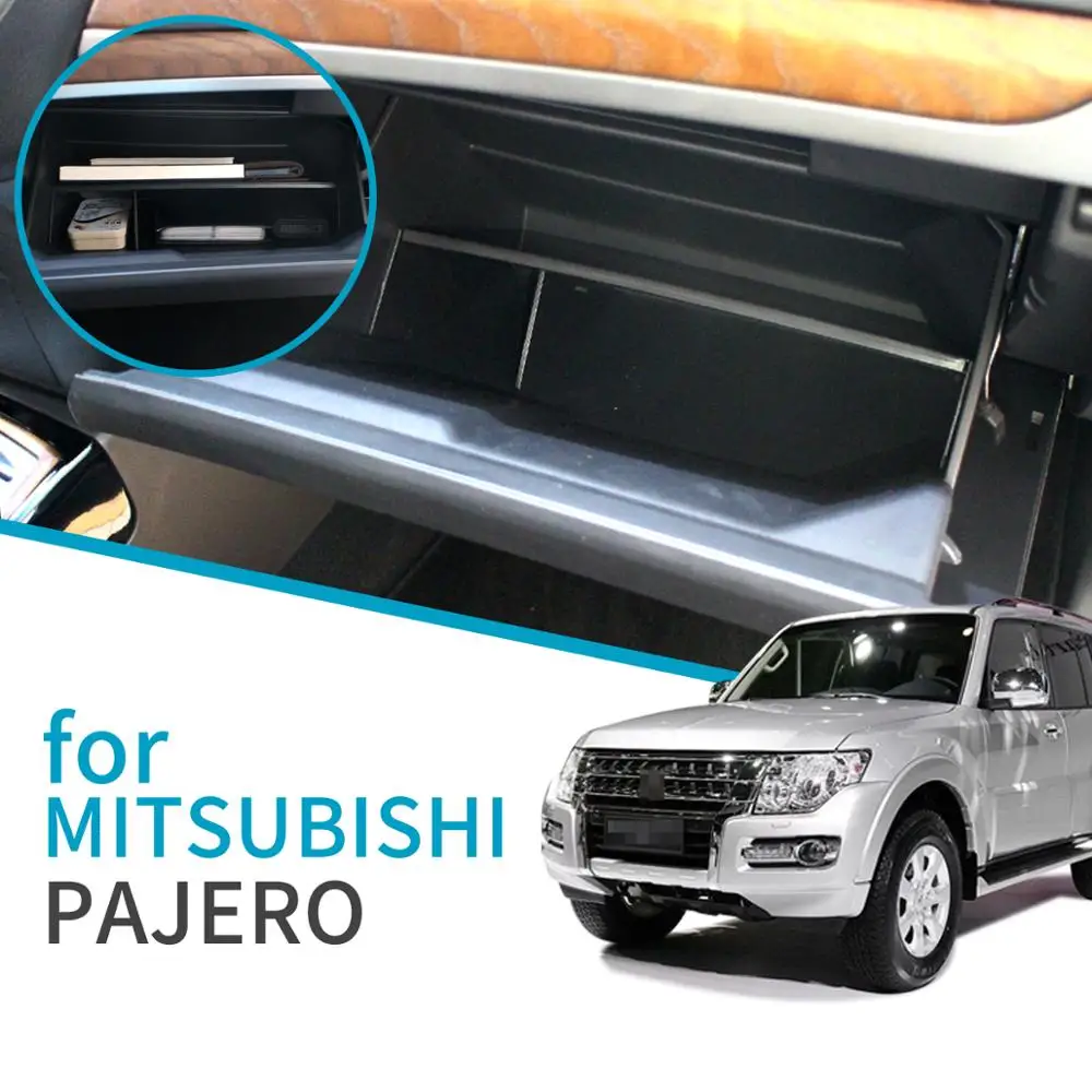 ZUNDUO автомобильный ящик для хранения перчаток Mitsubishi Pajero 2010 ~ 2019 аксессуары консоль