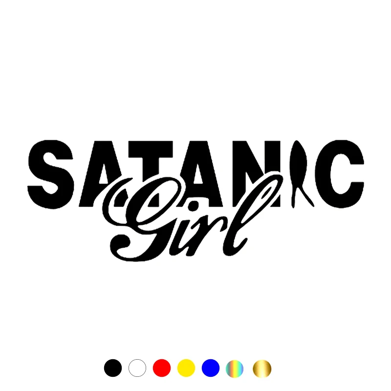 

CS-10610# Vinyl Decal Mobile Satan Girl Car Sticker Waterproof Auto Decors on Truck Bumper Rear Window