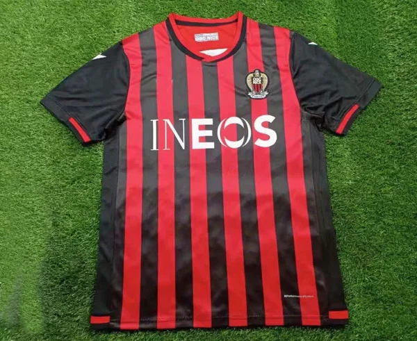 

2019 New OGC Nice home LEES-MELOU soccer jerseys 2020 OGC Nice white LE Bihan Attal de foot maillot 2020 blue footbal shirts