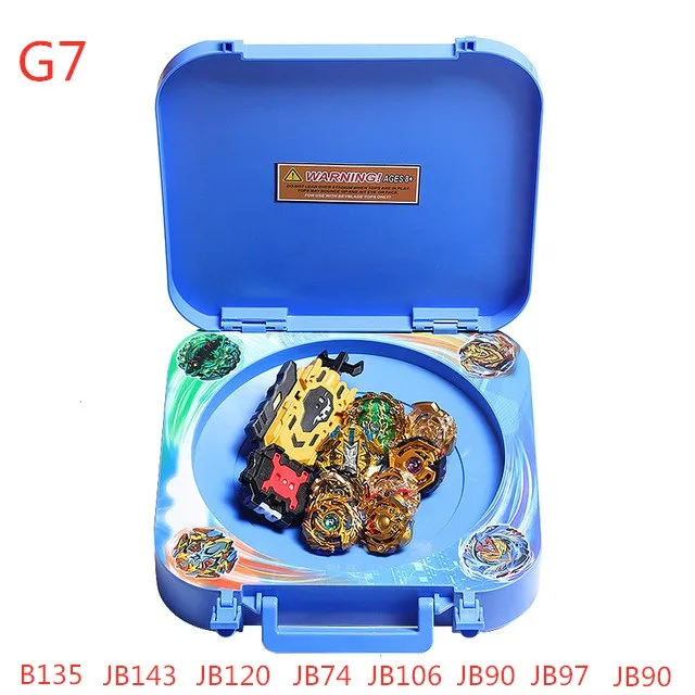 Takara Tomy набор взрыв коробка средство для запуска Beyblade стадион в металле борьба Арена лезвие бей лезвие подарок от бруски, игрушки для детей - Цвет: G7