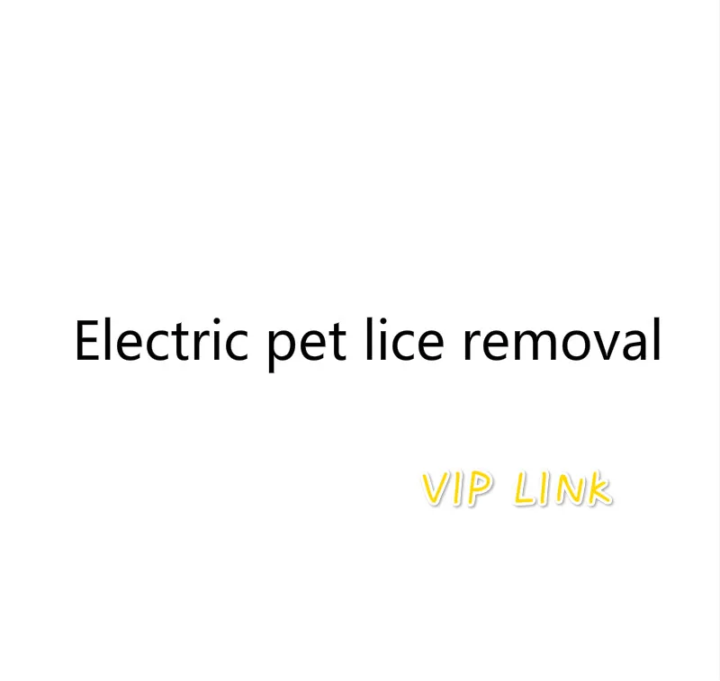 Electric Flea Comb Treatment Safe Pet Head Lice Kills Hair Cleaner