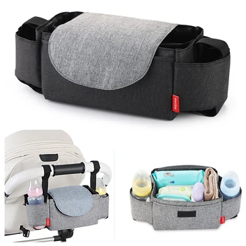 

Black Baby Bag Baby Stroller Bag Storage Bag Baby bottle Bags Baby Diaper Mummy Bag Baby Stroller Bag Hanging Bag Babe Bags