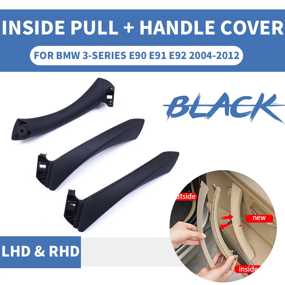 E90 Black Door Handle