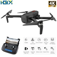 HGIYI W10 gps Дрон с 4K HD камерой 5G wifi FPV Бесщеточный двигатель RC Дрон Квадрокоптер складной вертолет селфи Дрон Vs SG907